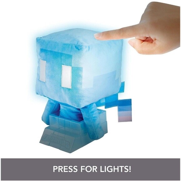 MINECRAFT LEGENDS ALLAY PLUSH LIGHTS & SOUNDS + FLAPPING WINGS  **NEW** - Picture 7 of 10